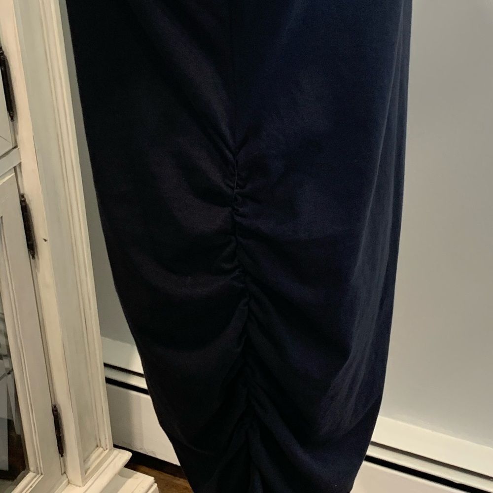 Guess Asymmetrical Black T-Shirt Dress - Picture 7 of 10